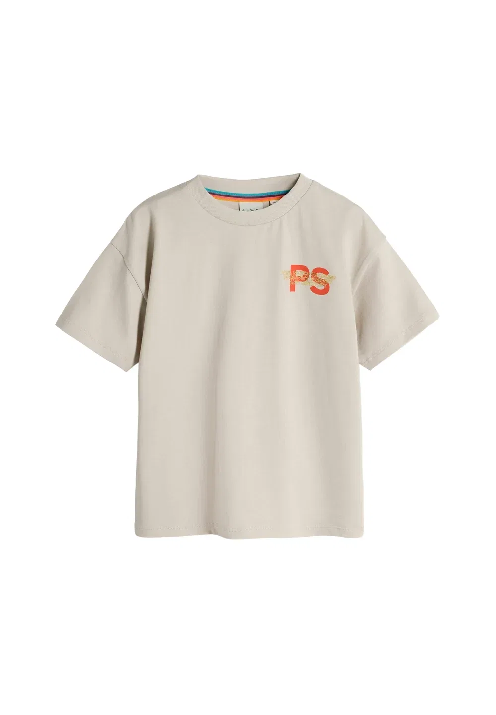 Футболки стандартного кроя - комплект из 3 футболок с принтом Paul Smith Junior, Green Ecru — фото 4