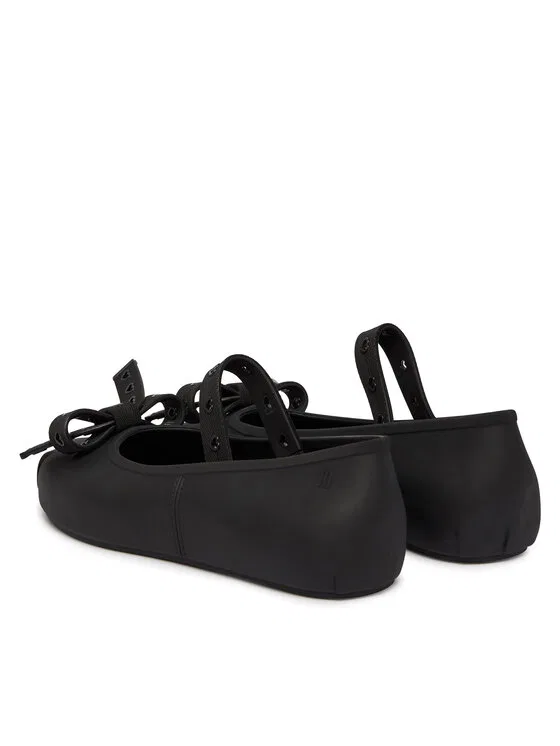 Балетки Mini Melissa Sophie Crush Inf Melissa, черный — фото 3