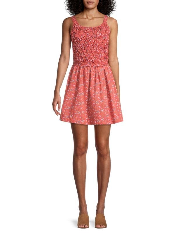 

Мини-платье petunia с пышной юбкой Free People Poppy combo