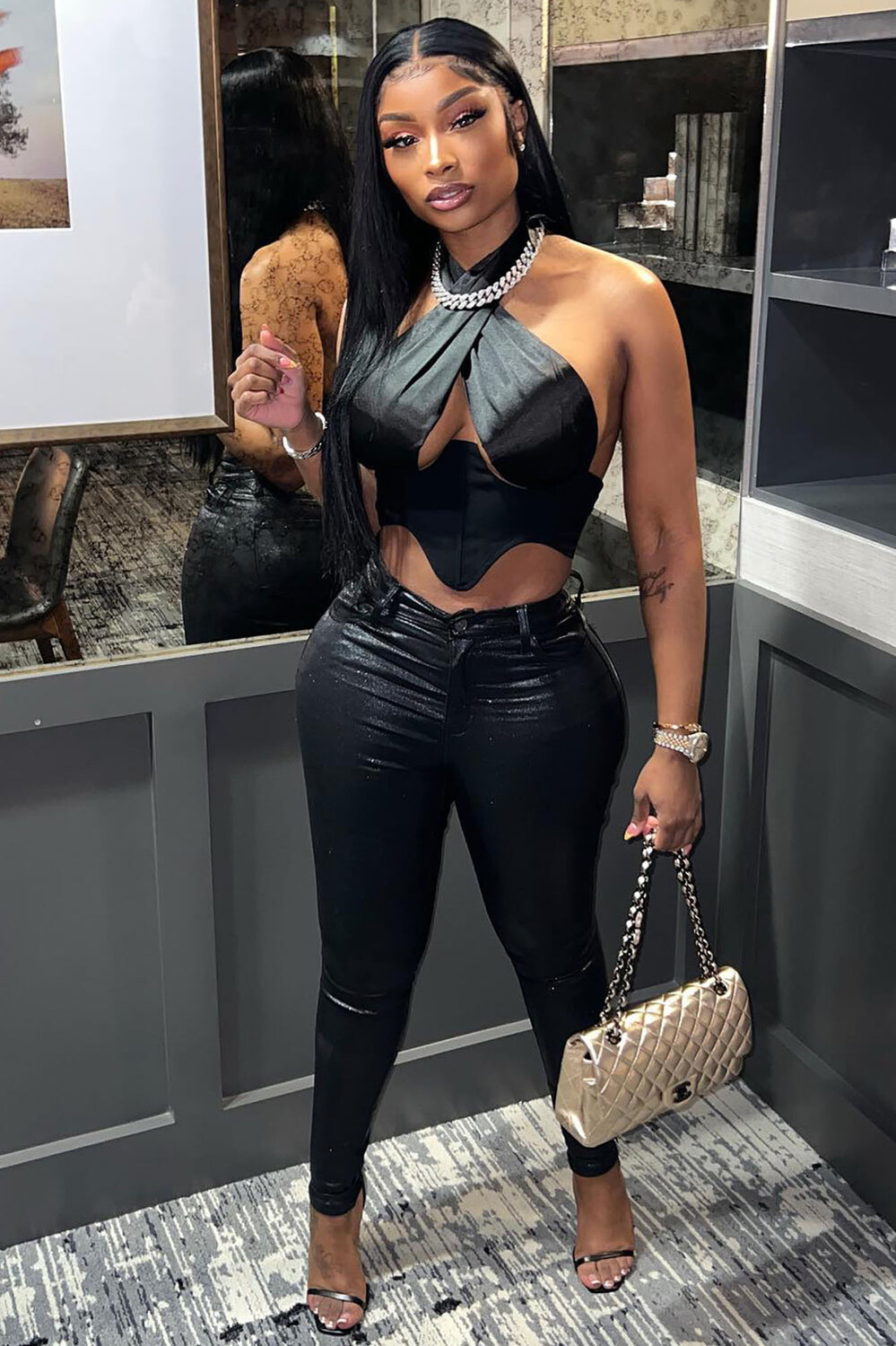

Брюки Fashion Nova R534, черный