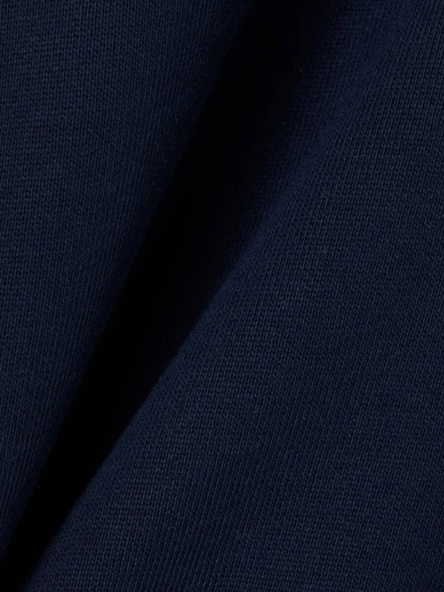 Толстовка LACOSTE темно-синего цвета — фото 4