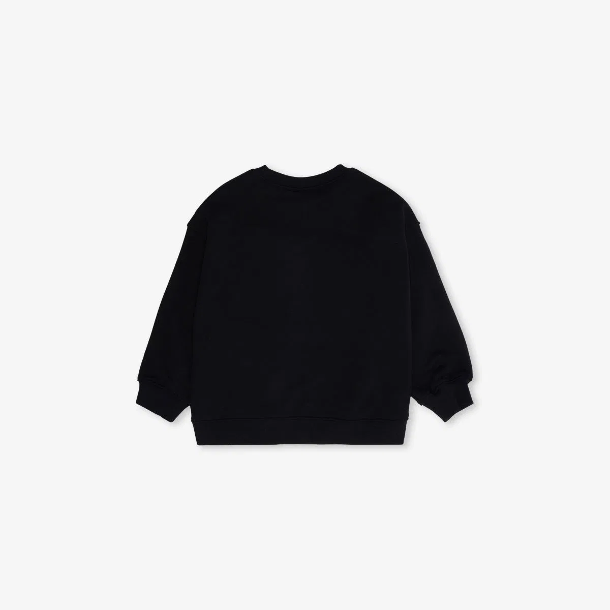 Толстовка из хлопковой смеси с вышитым логотипом Ctre, возраст 1-10 лет The Couture Club, черный — фото 3