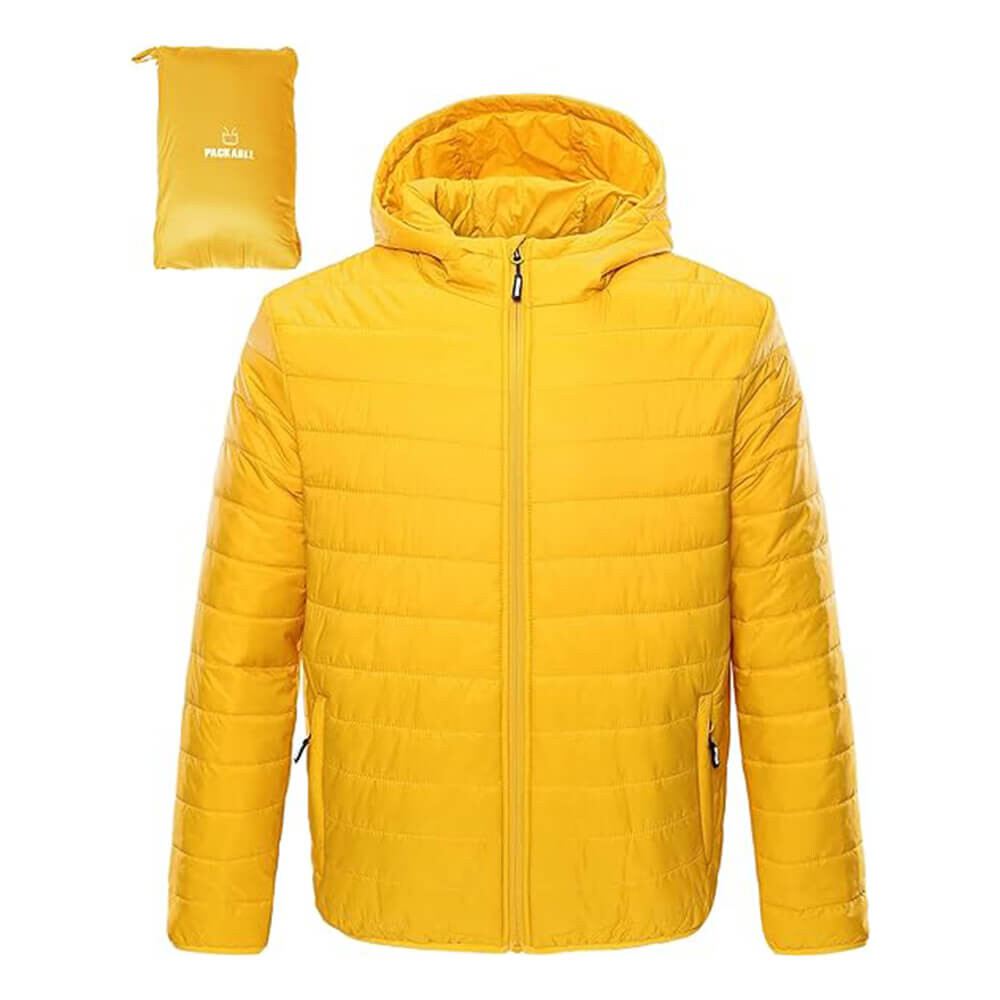 

Пуховик Outdoor Ventures Men's (Fold In Pocket), желтый
