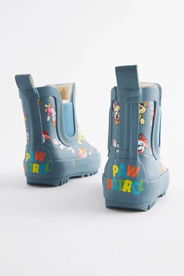 Детские ботинки на плоском ходу с принтом Paw Patrol Generic Brands, Синий — фото 3