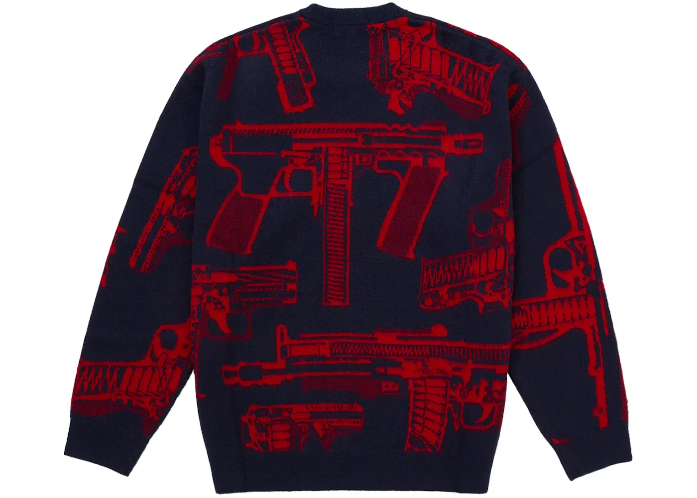 Мужской свитер с принтом Sweater Supreme, Navy — фото 2