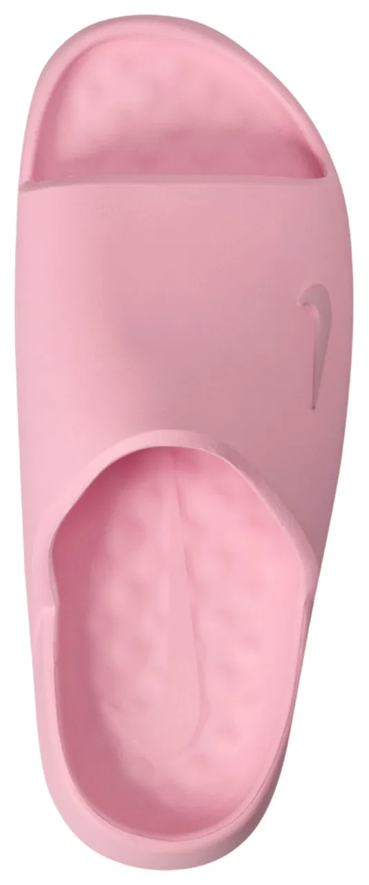 Сандалии для девочек Calm Slides 2.0 Nike, цвет Medium Soft Pink/Medium Soft Pink — фото 3