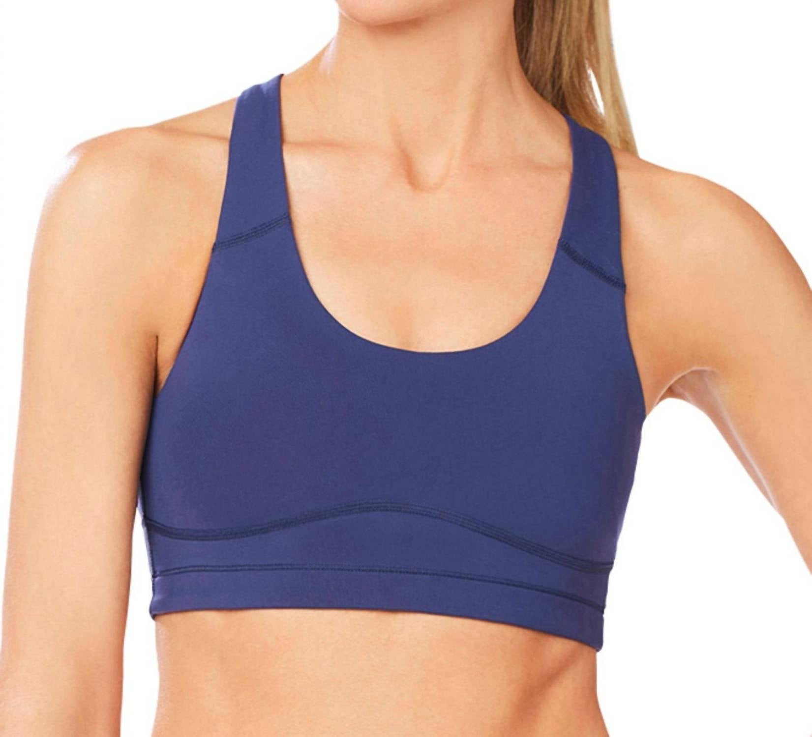 

Спортивный бюстгальтер Chi с низкой ударной вязкостью в цвете Patriot Blue Shape Active