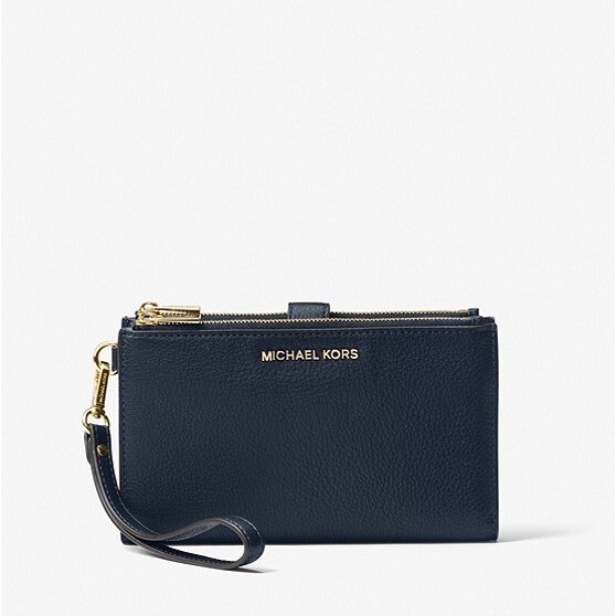 

Кошелек Michael Michael Kors Adele Leather Smartphone, тёмно-синий