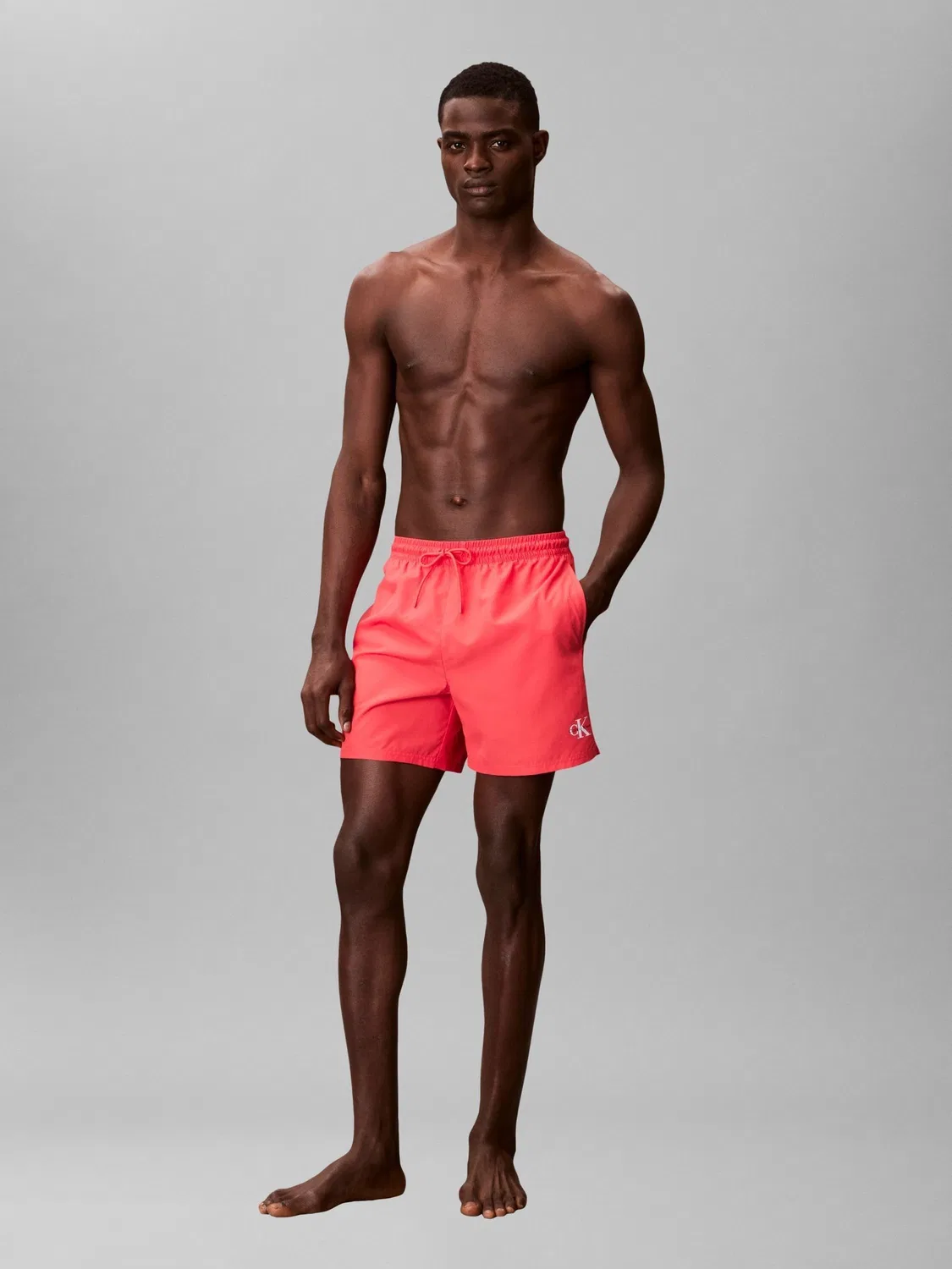Плавки, классические, Performance Woven Calvin Klein, розовые