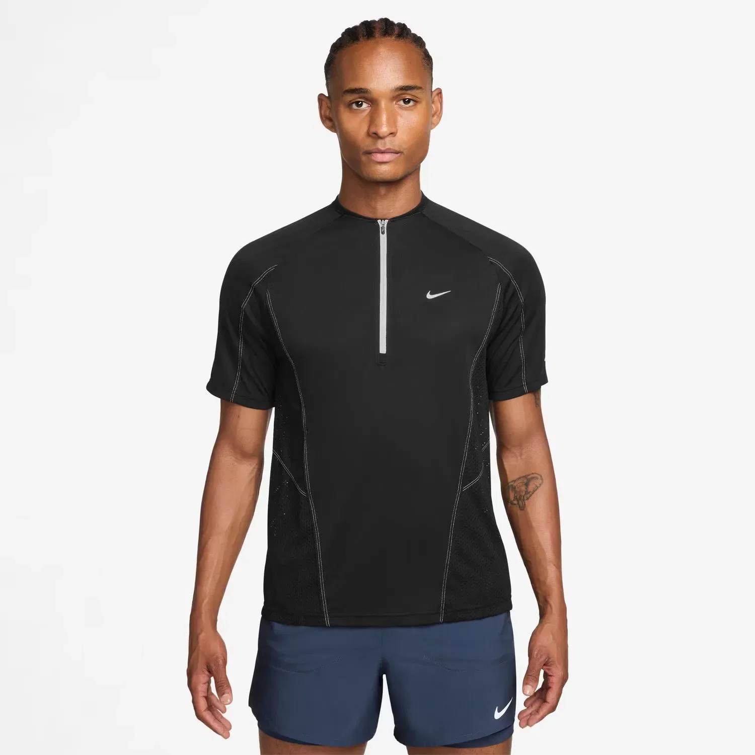 Мужская футболка с длинным рукавом DF Retro Ss Top Nike, Negro