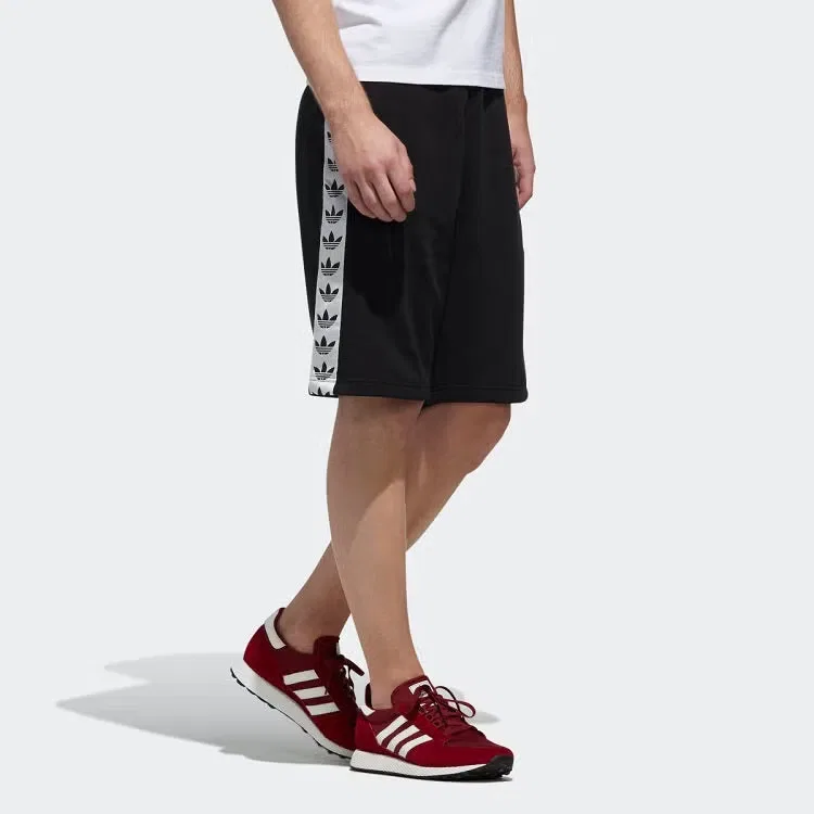 Шорты спортивные с боковой тесьмой Originals Adidas, черный — фото 3