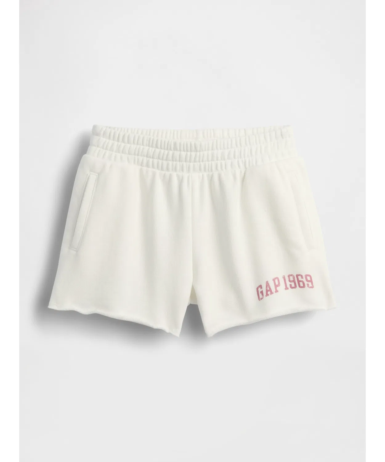 Детские шорты из футера с принтом babyGap GAP, Off White