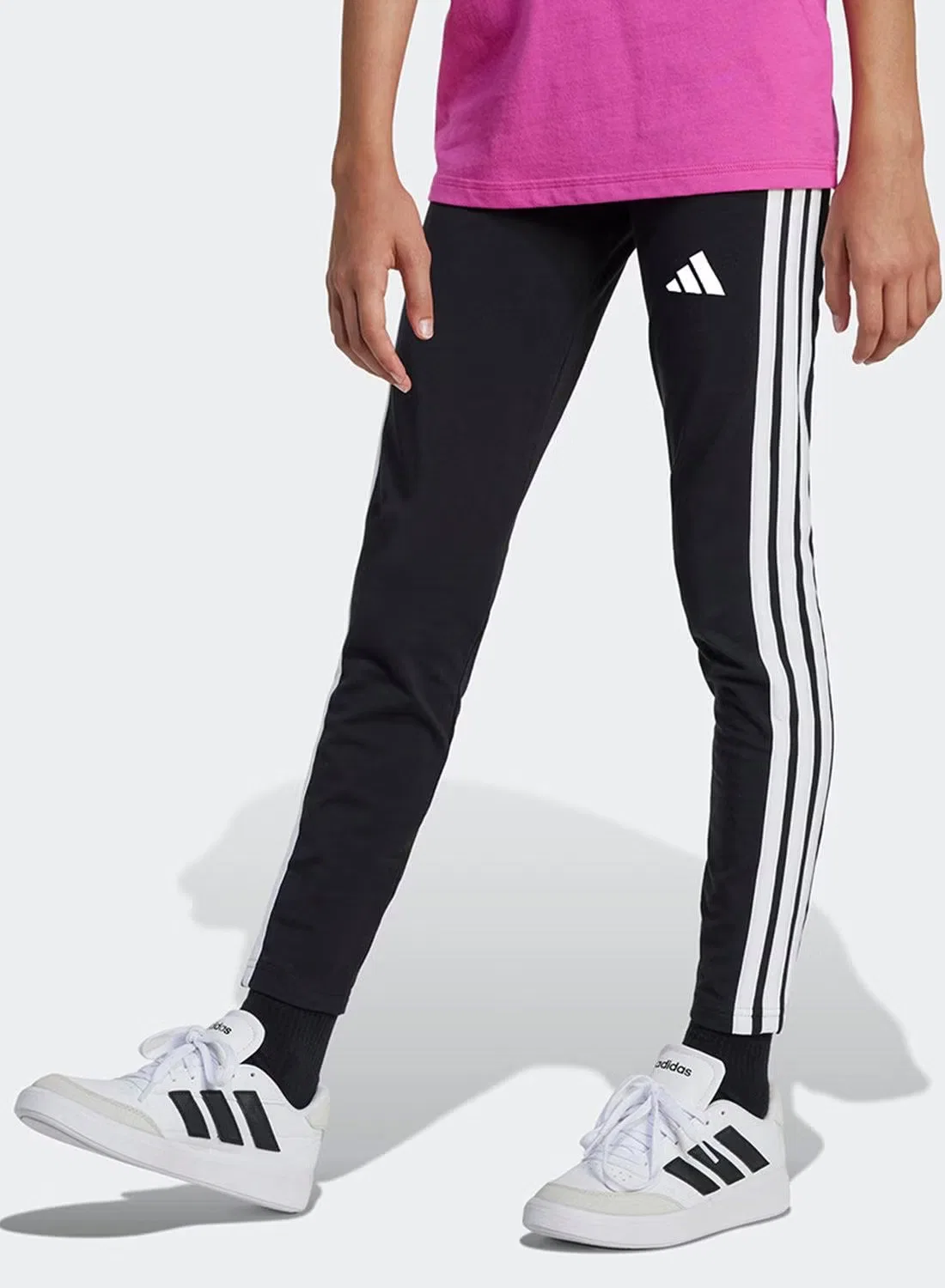Леггинсы хлопковые Essentials Adidas, черный