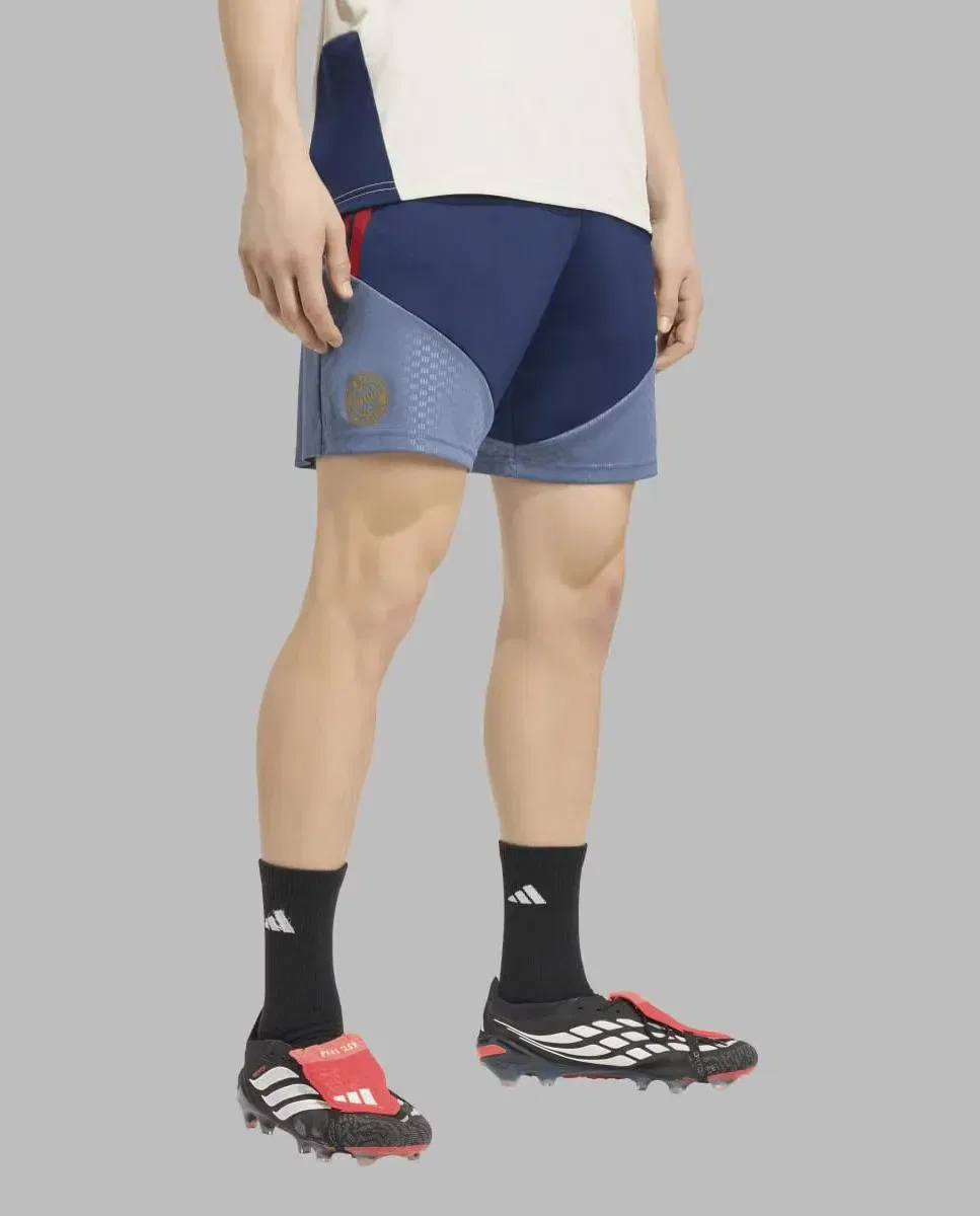 Мужские шорты для тренировок FC Bayern Munich 2026-2027 Entreno adidas, Azul Marino