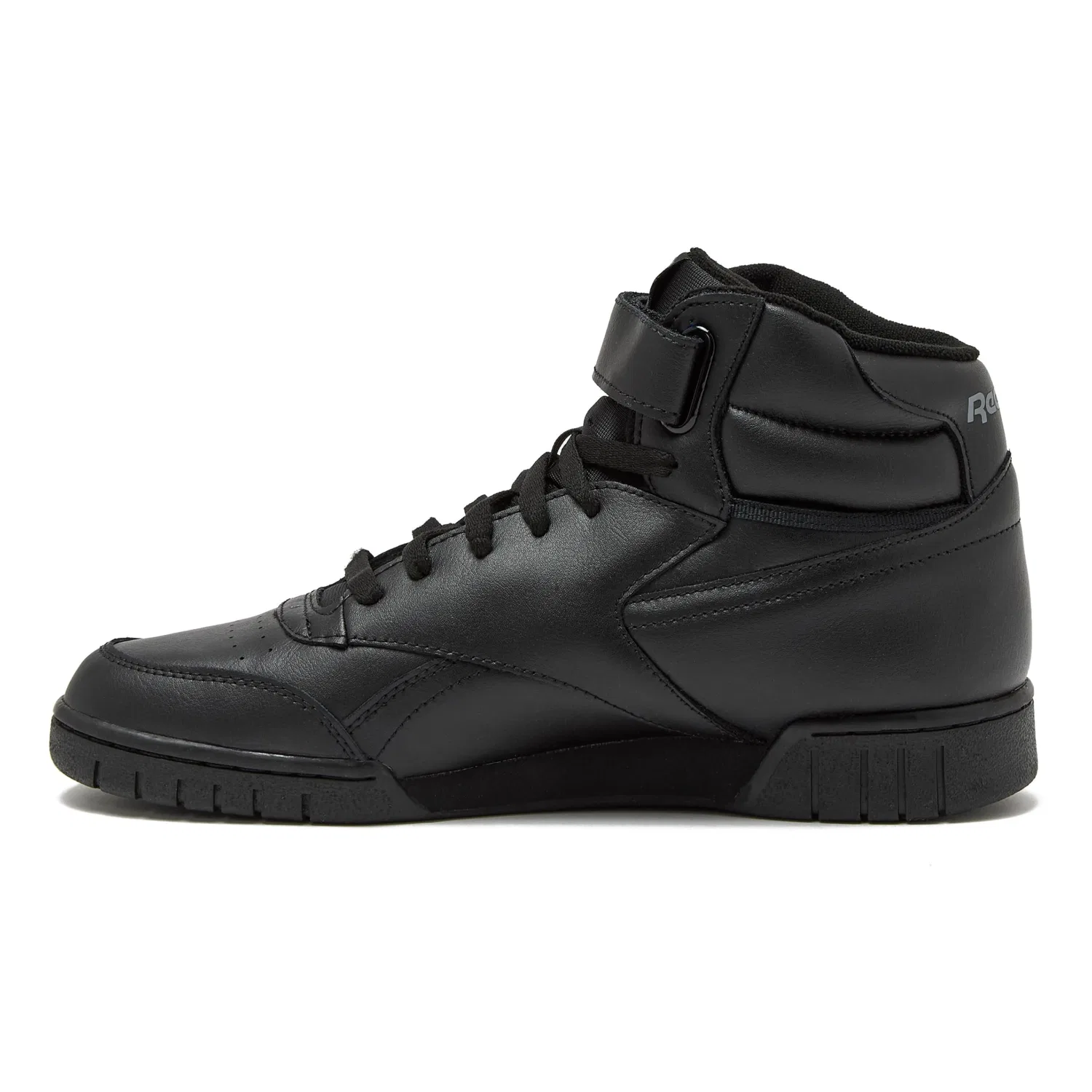 Детские кроссовки для мальчиков с высоким верхом Ex-O-Fit Hi Reebok, Int Black — фото 4