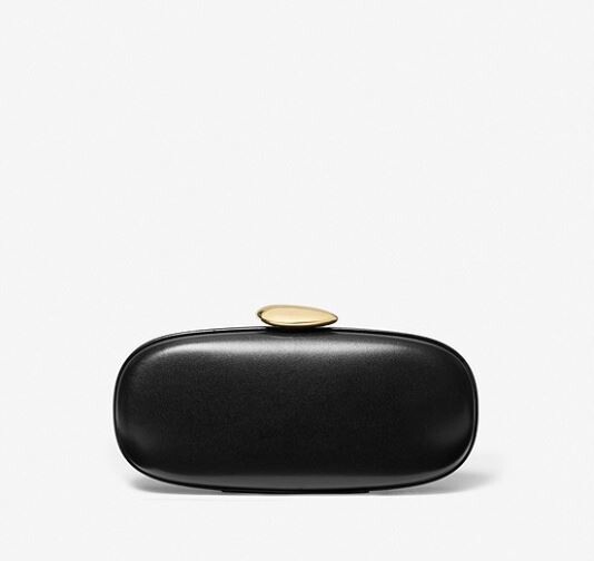 

Клатч кожаный Michael Kors Tina Small Leather, черный