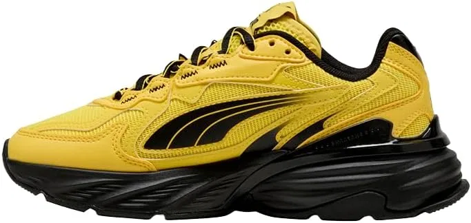 Детские кроссовки для мальчиков с принтом Pokemon Fade Nitro Pikachu PUMA, Yellow — фото 3