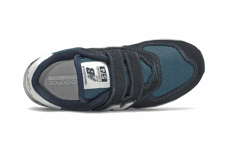 Детские кроссовки с амортизацией NB 574, New Balance, Black Blue — фото 4