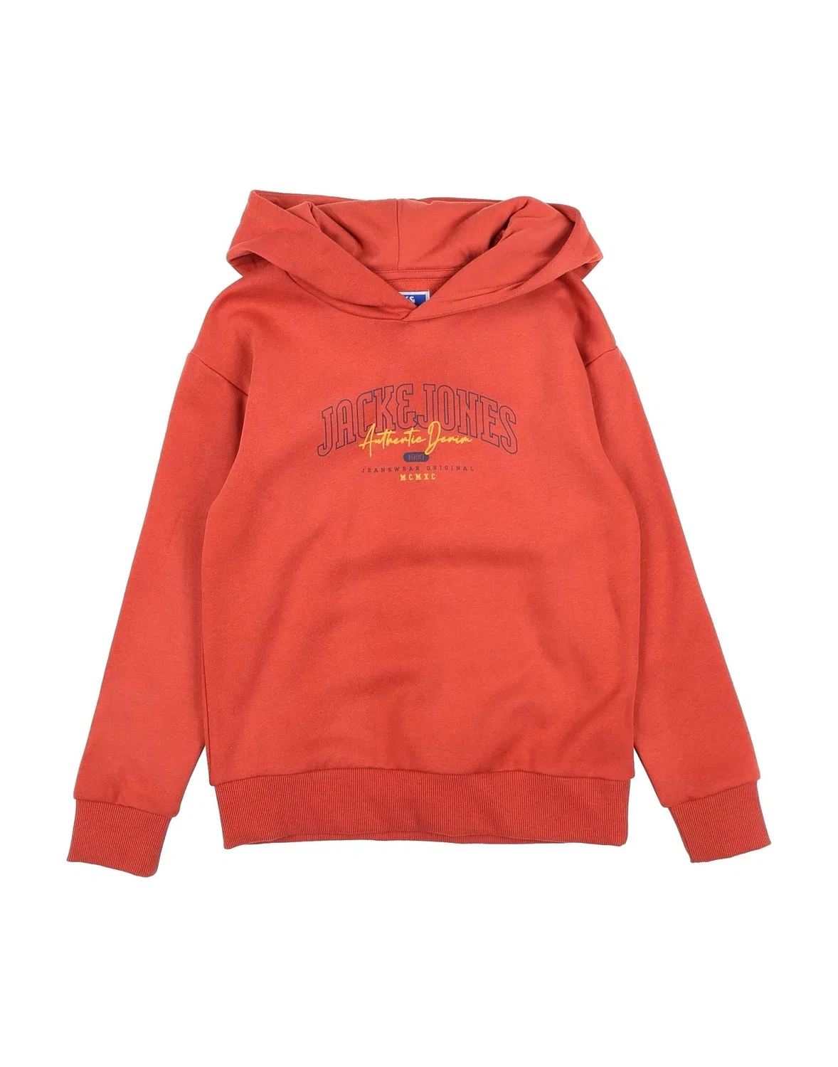 Детский свитшот для мальчиков на флисе Jack & Jones, красный