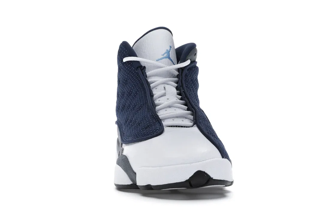 Детские кроссовки Lifestyle с ретро-дизайном Jordan 13 Retro Jordan, Navy/Flint Grey-White-University Blue — фото 2