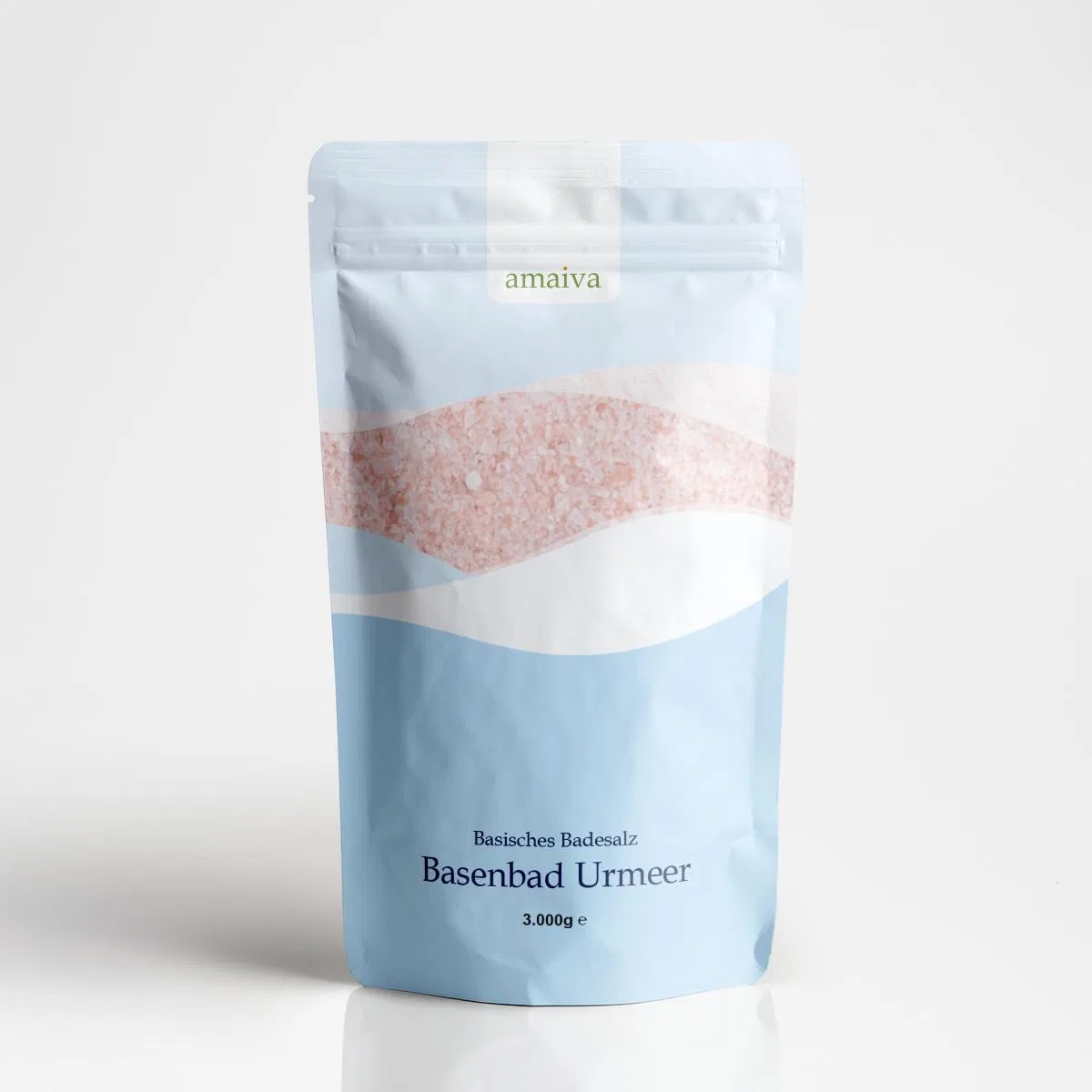 Щелочная соль для ванн Urmeer Basenbad, 3 кг, amaiva Naturprodukte