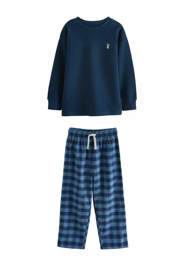 Комплект пижамы из хлопка Next Navy Blue, темно-синий