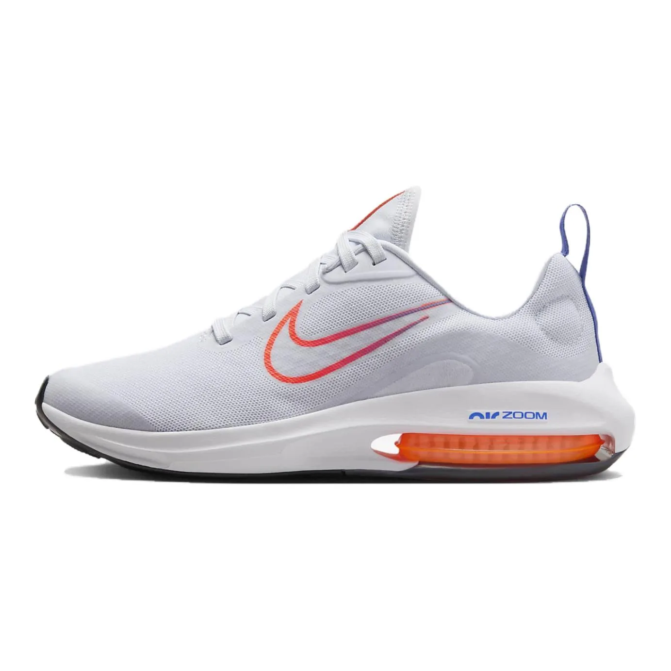 Nike Детские кроссовки для бега Air Zoom Arcadia 2 с низким верхом, устойчивые к скольжению и истиранию, серо-оранжевые