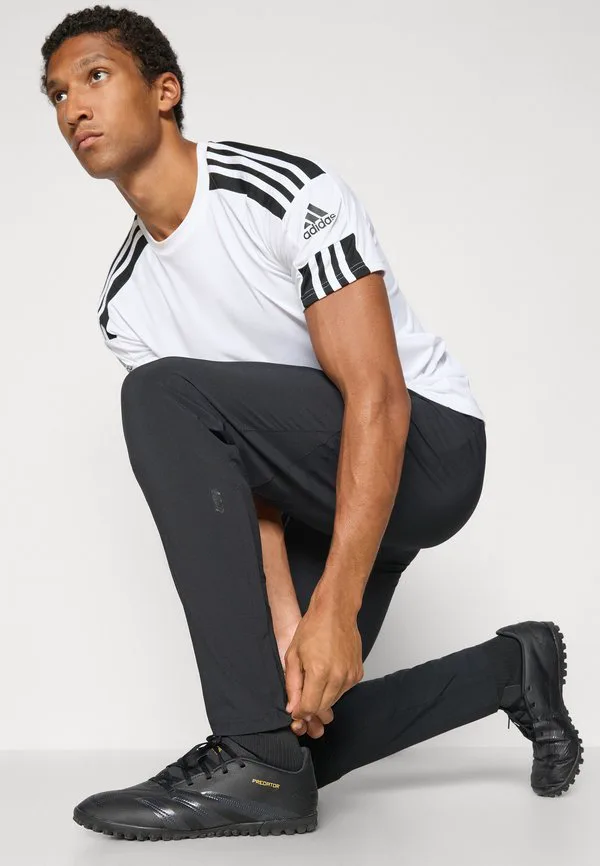 Брюки для спортивного костюма juventus tiro25 competition vis tech travel pant tracksuit bottoms Adidas Performance, Black/Bliss Pink — фото 4