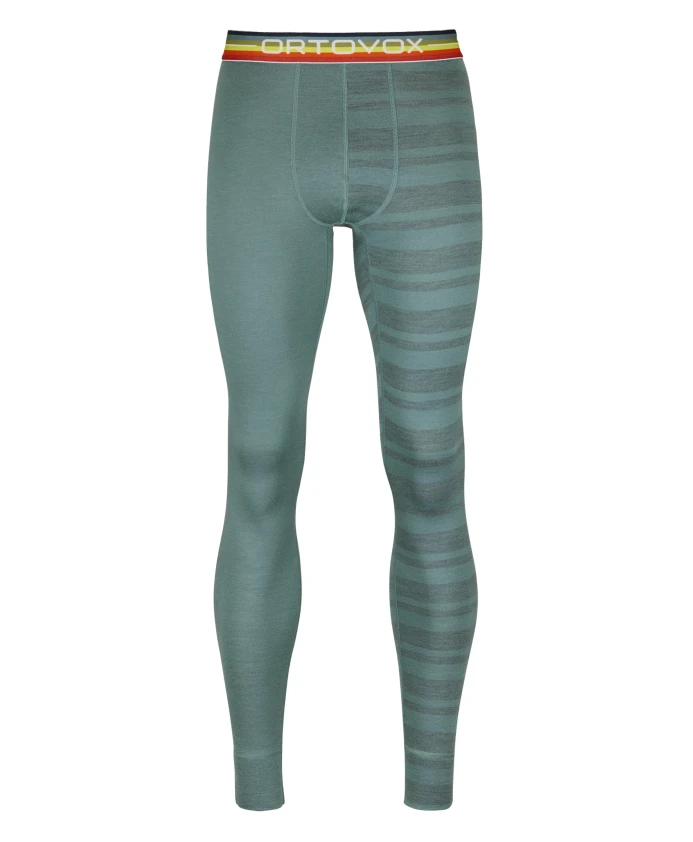 

185 длинные брюки Rock'n'wool Ortovox, зеленый