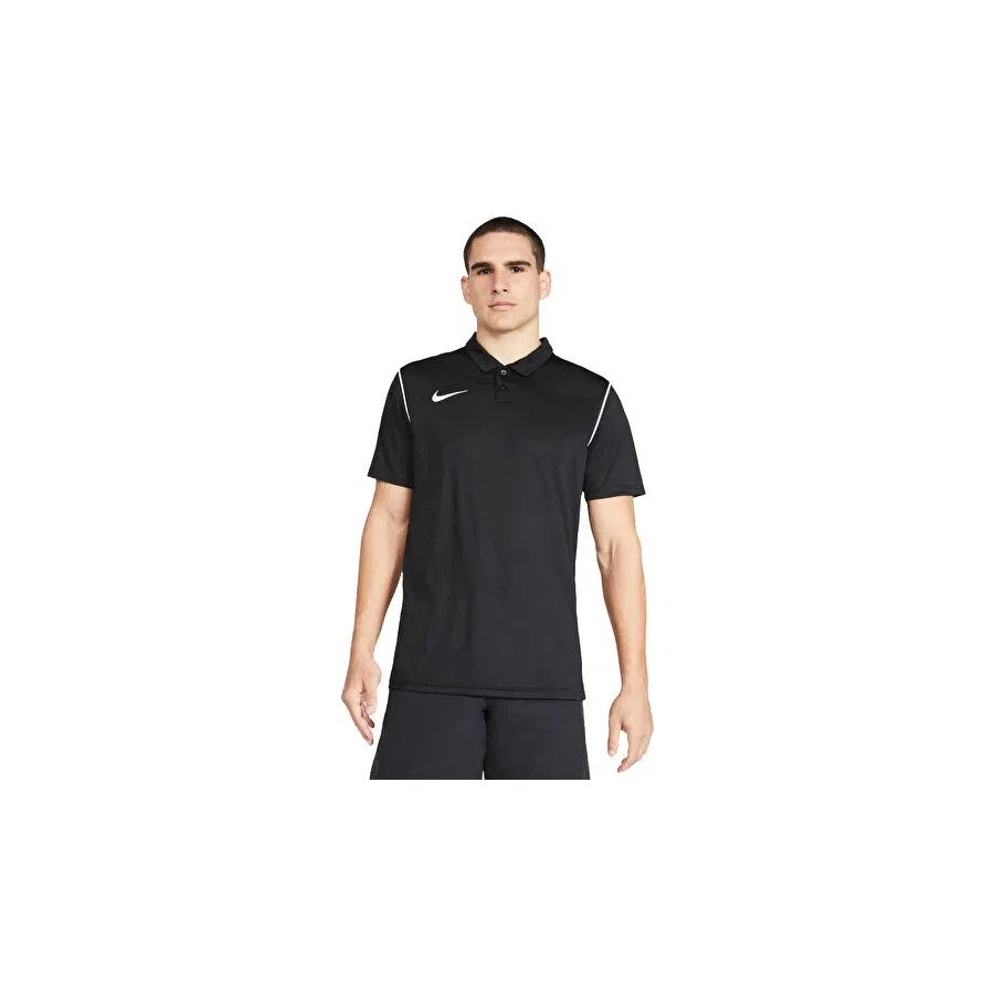 Футболка-поло с длинным рукавом Dri-Fit Park Nike, Черный — фото 3