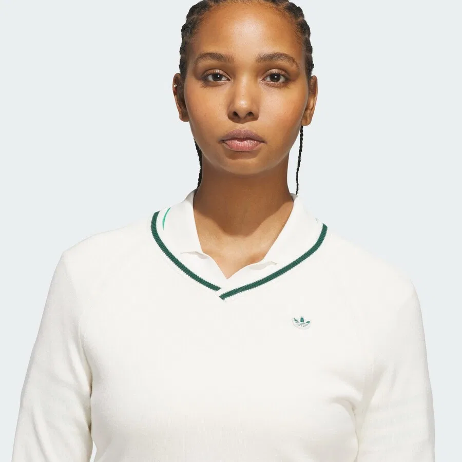 Свитер ADIDAS PERFORMANCE белого цвета — фото 4