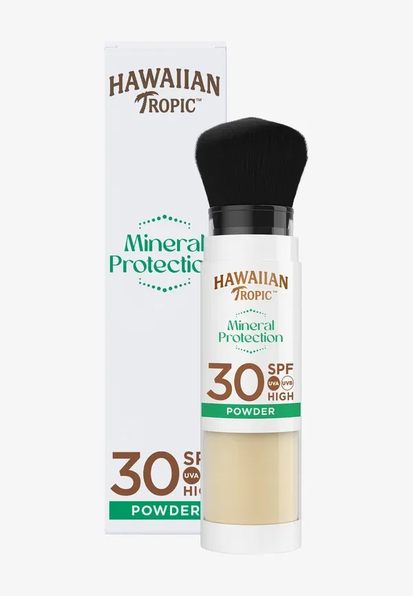 Минеральная защитная пудра, кисть, SPF 30 - защита от солнца 4.25 г Hawaiian Tropic