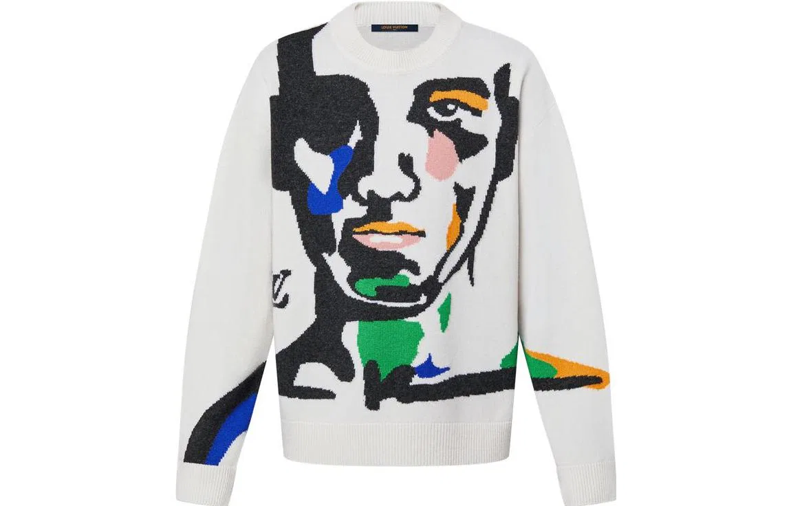 Мужской свитер белый LOUIS VUITTON, White