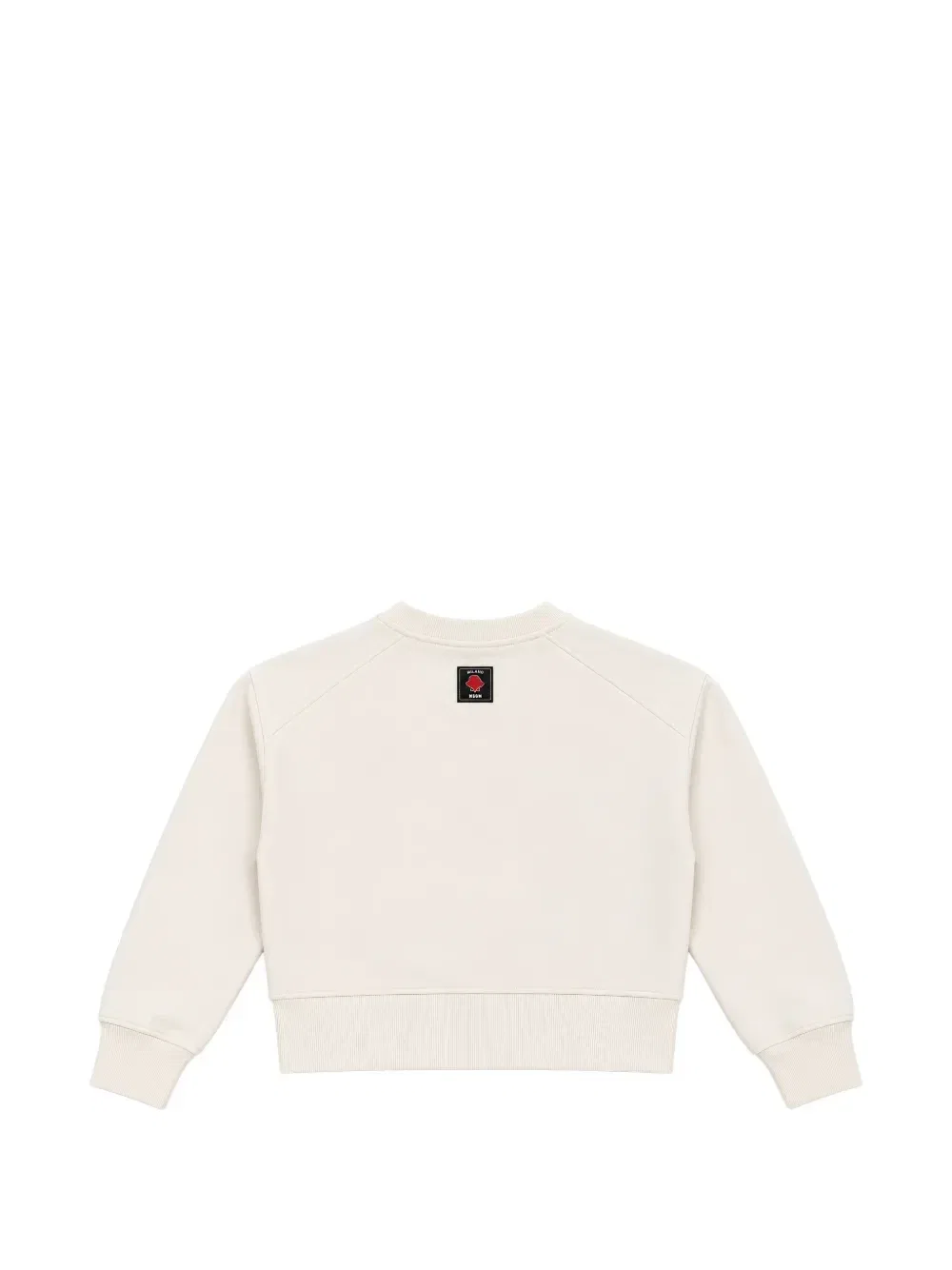 Толстовка с нашивкой-логотипом MSGM Kids, бежевый — фото 2
