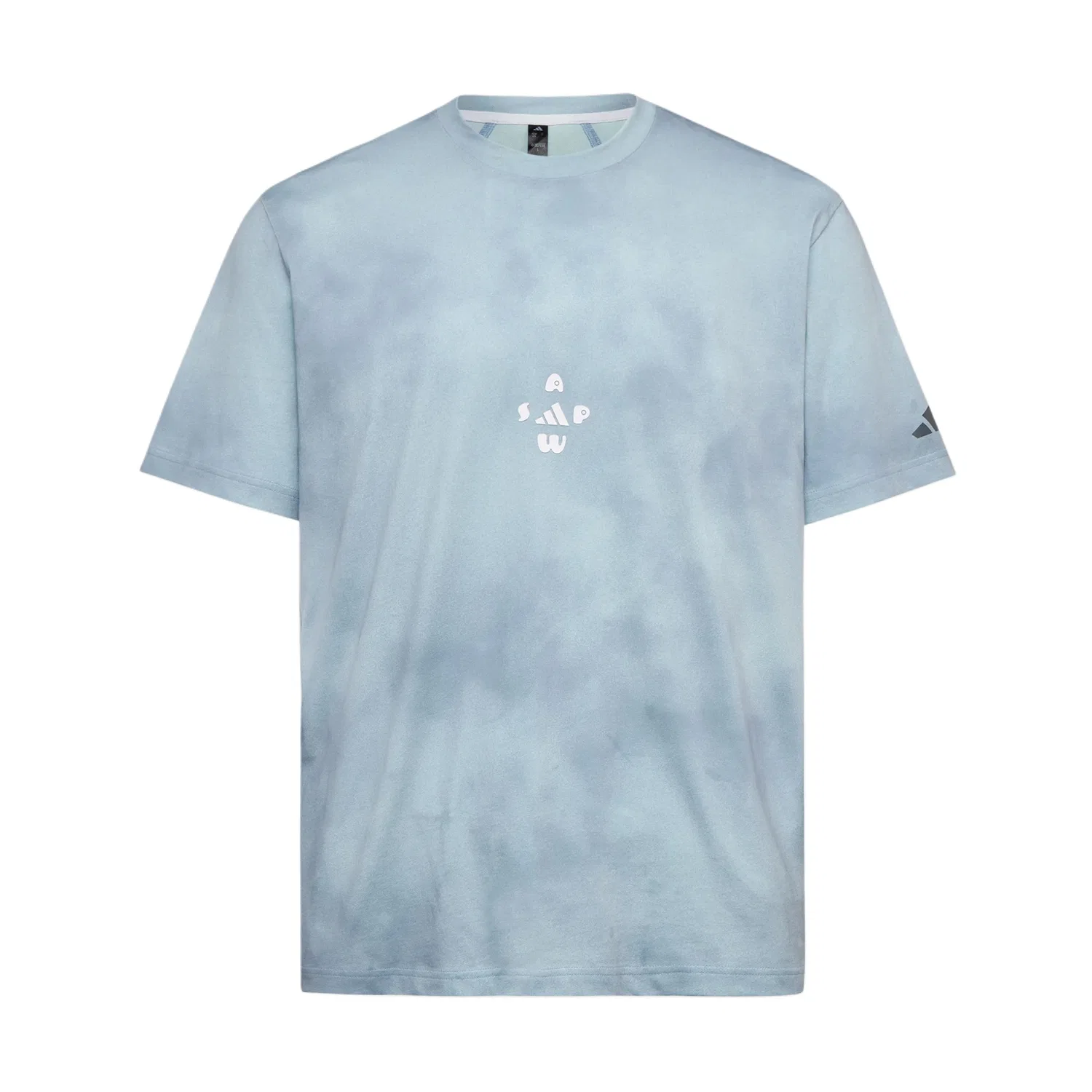 Футболка Adidas с круглым вырезом, Gray Blue