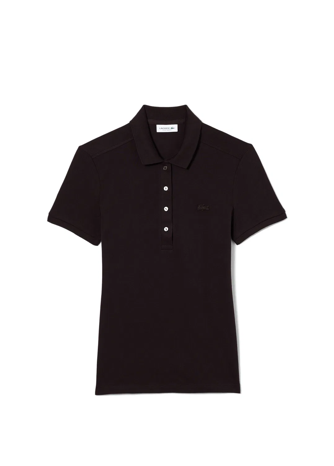 Поло Lacoste Slim Fit, коричневый
