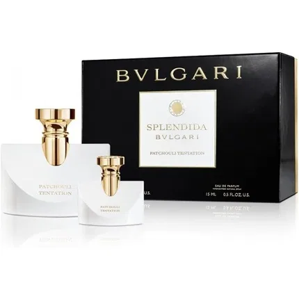 Парфюмерный набор женский Splendida Bvlgari Patchouli Tentation Bvlgari, 3.4oz + 0.5oz