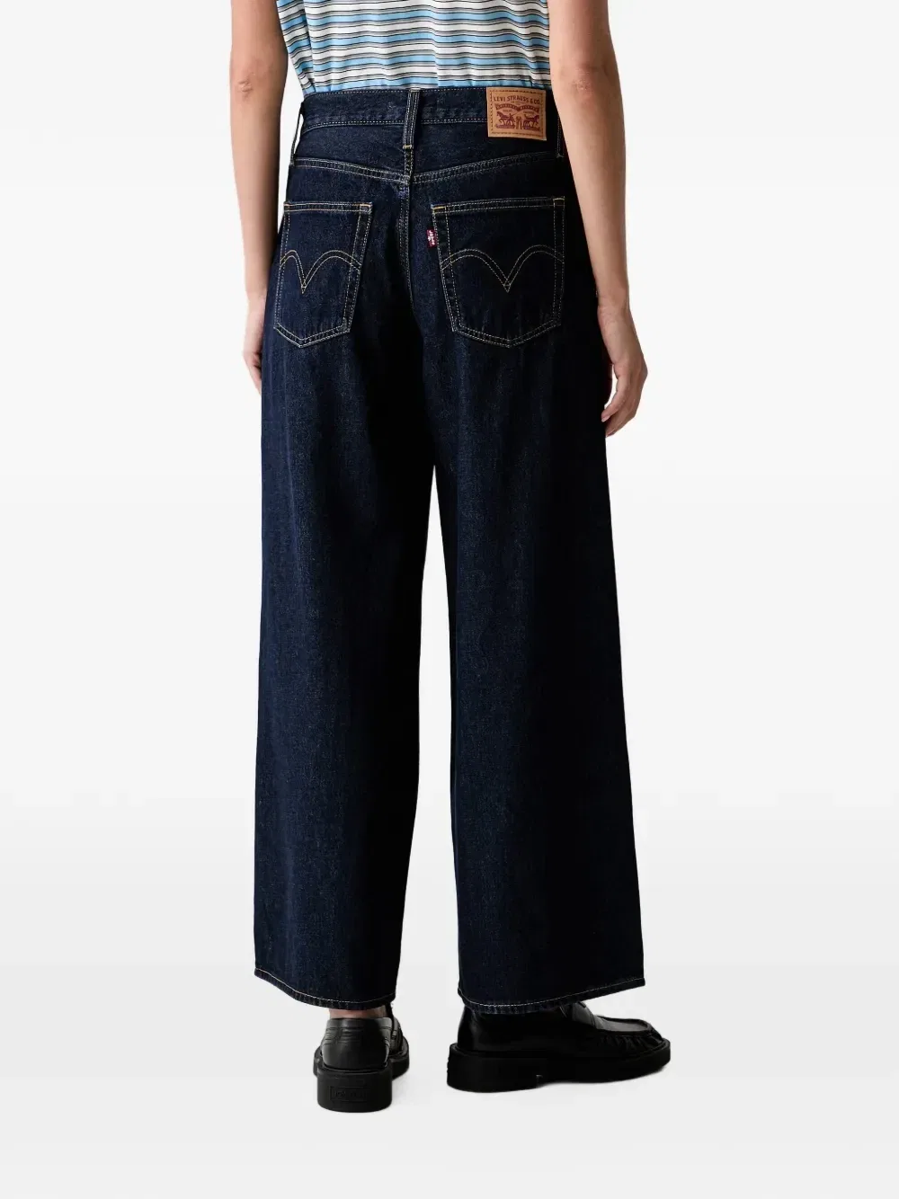 Широкие джинсы Levi's, синий — фото 3