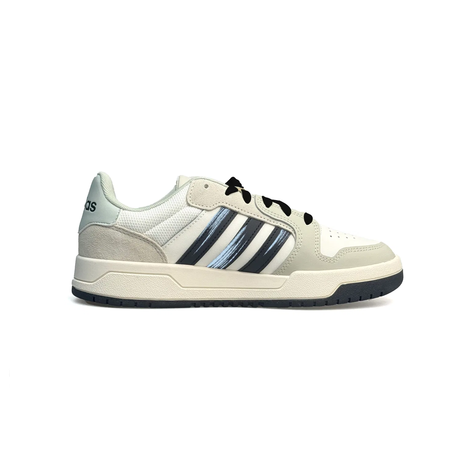 Детские кеды для скейтбординга с принтом ENTRAP Adidas, Black — фото 4
