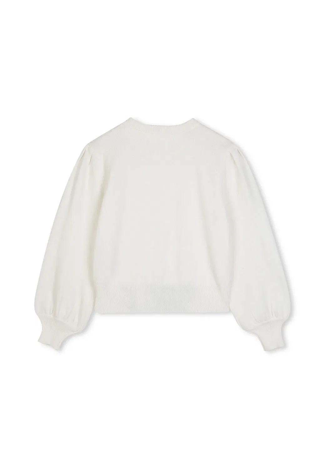 Pull manches longues - jumper Karl Lagerfeld Kids, Creme — фото 3