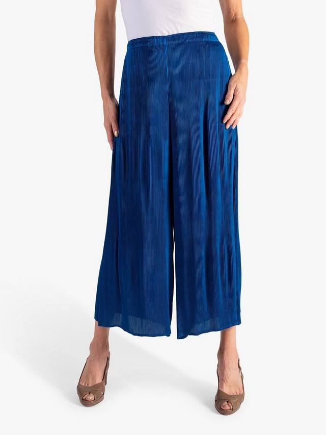 

Плиссированные широкие брюки chesca, цвет Royal Blue