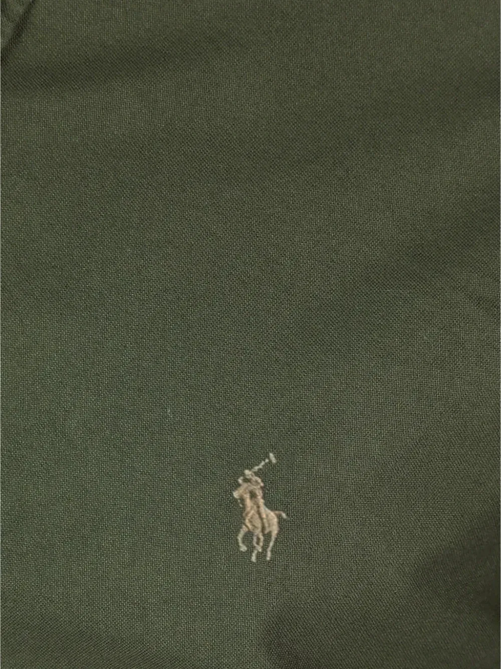 Рубашка на пуговицах с длинными рукавами POLO RALPH LAUREN, зеленый — фото 3