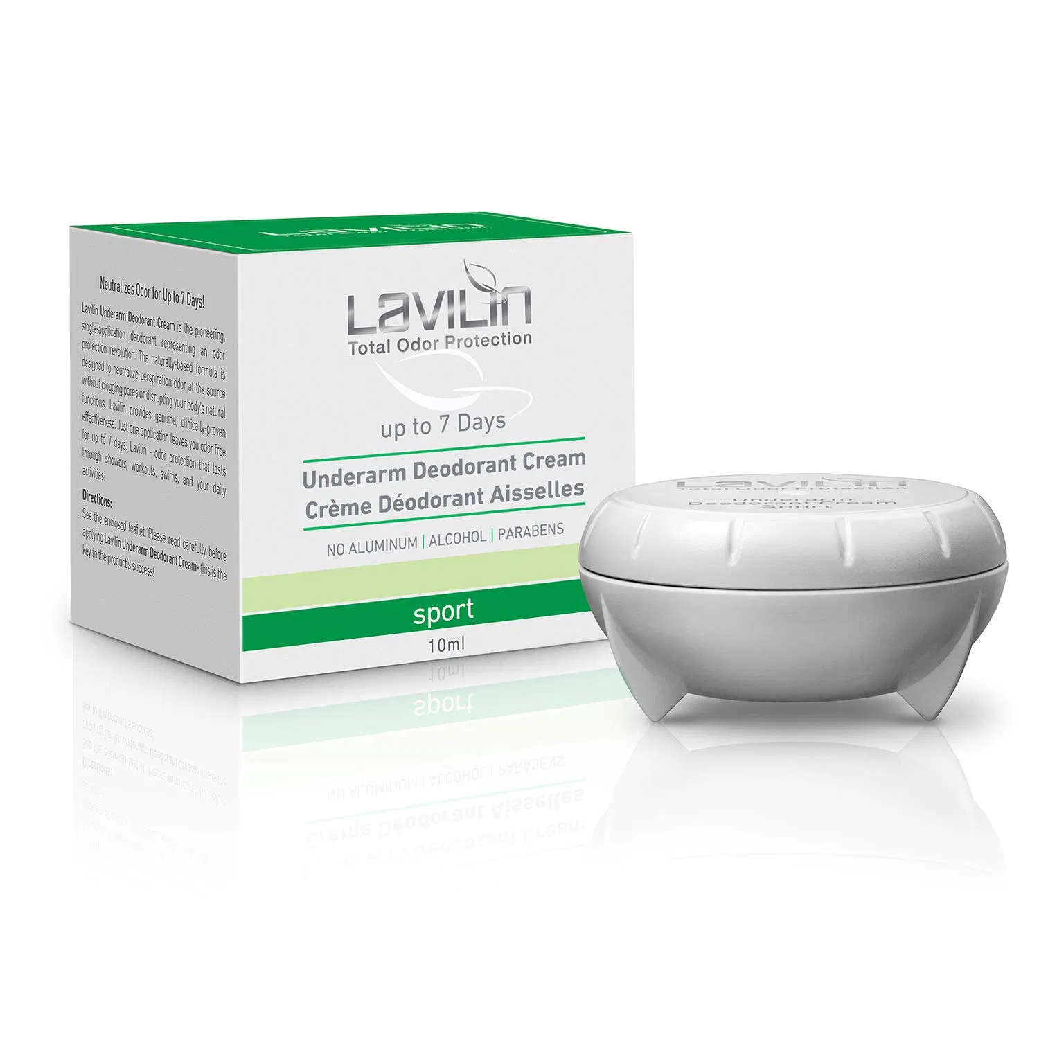 Дезодорант-крем спортивный Lavilin, 7 дней защиты