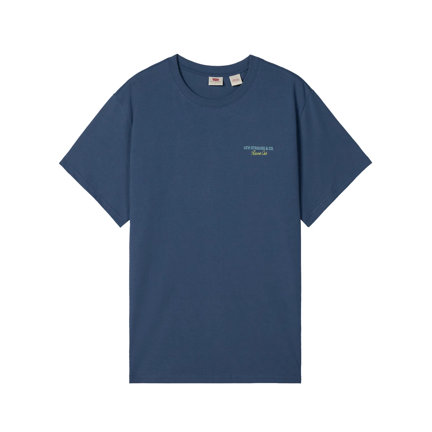 Мужская футболка с принтом Blue (Record) Levi's, Blue (Record)