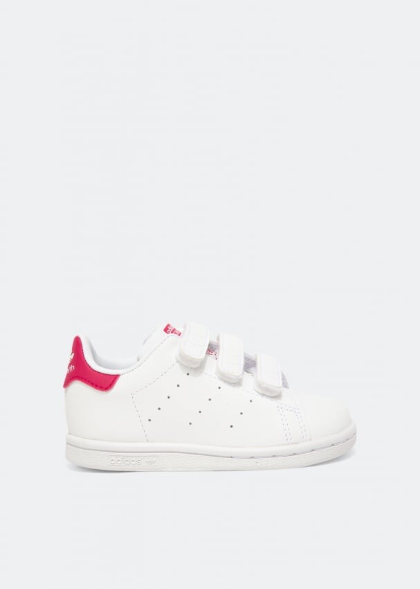 

Кроссовки для малышей Adidas Stan Smith Crib, белый/красный
