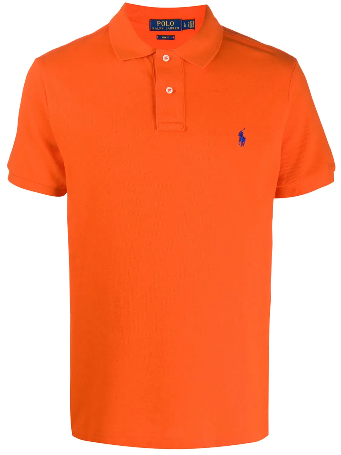 Polo Ralph Lauren Поло с коротким рукавом оранжевого цвета