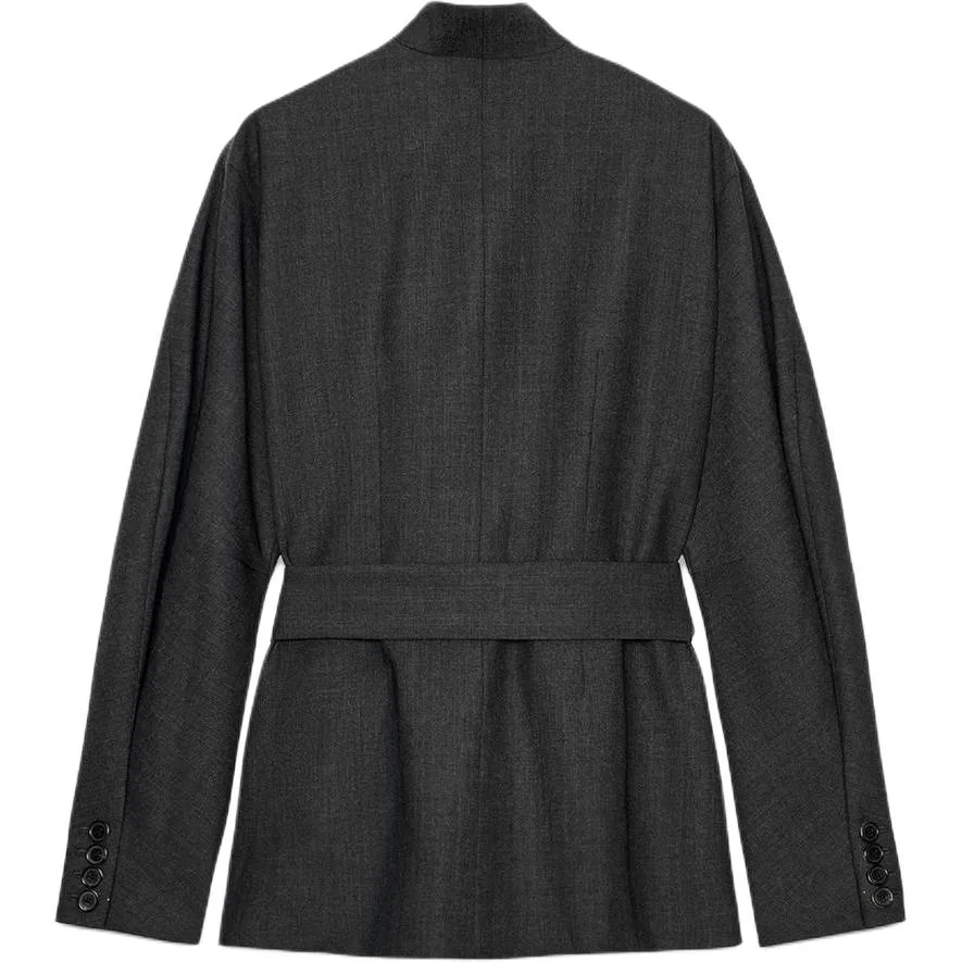 Женский деловой костюм ZW Series ZARA, Dark Gray — фото 3