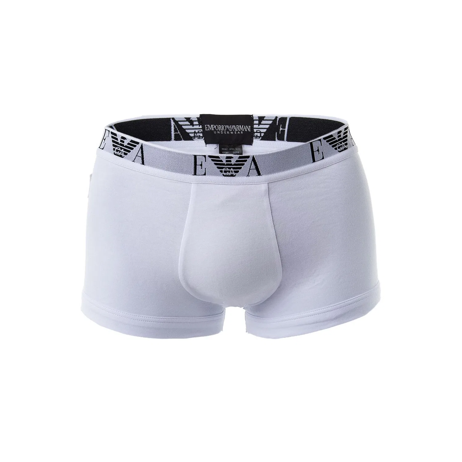 Мужские боксеры из стрейч-хлопка Emporio Armani, White — фото 2