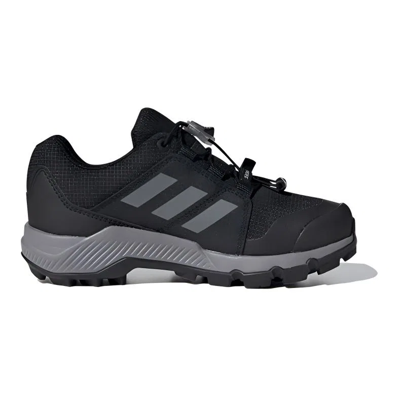 Детские кроссовки для бега с водонепроницаемой мембраной GORE-TEX Terrex GT Slip Resistant Mid Top Adidas, Black Gray — фото 3
