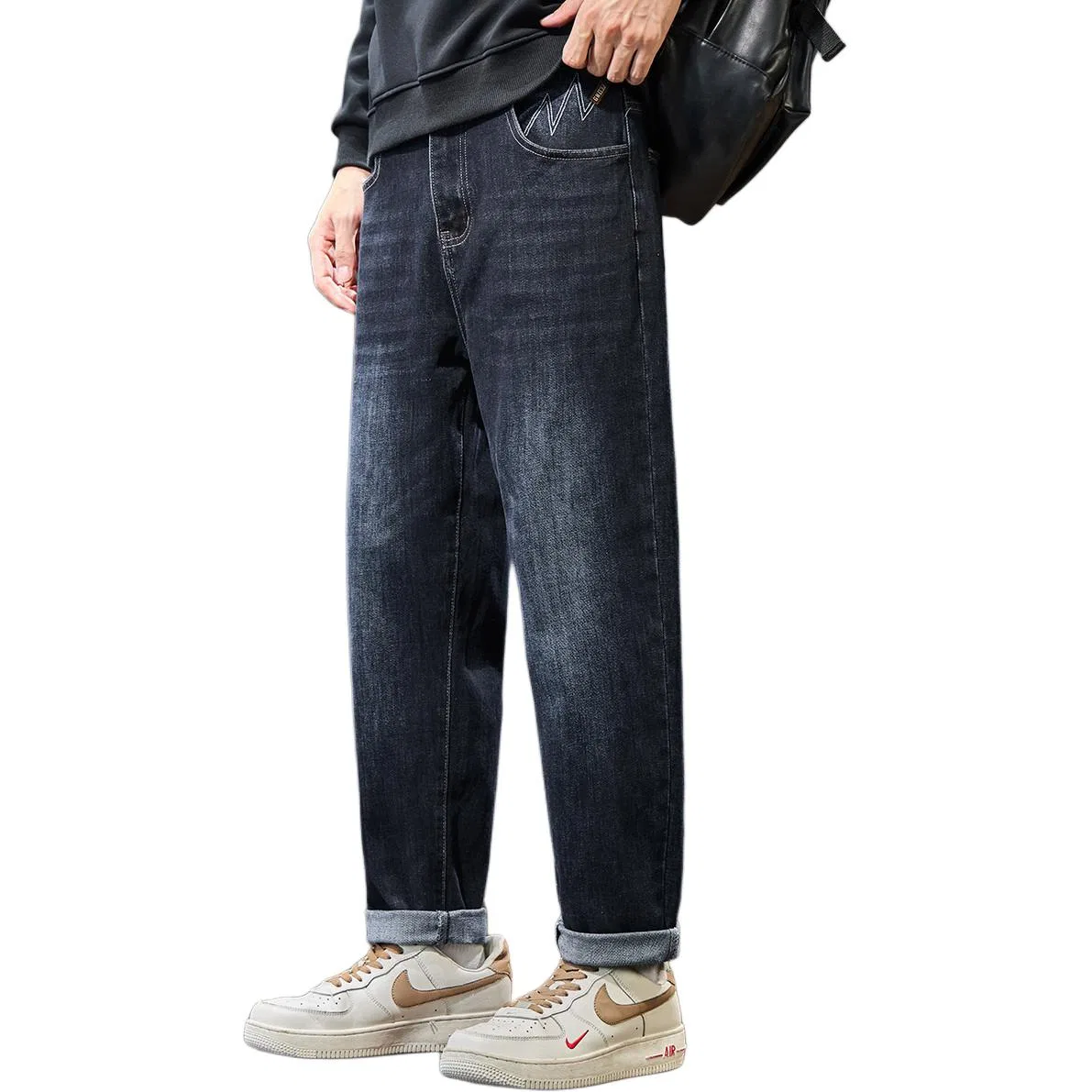 Детские джинсы прямого кроя Tonlion, Dark Blue